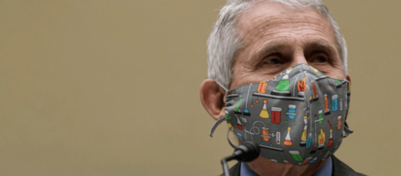 Από την διπλή μάσκα στο καθόλου μάσκα - Α.Φάουτσι: «Οι πλήρως εμβολιασμένοι μπορούν να την αποχωριστούν»